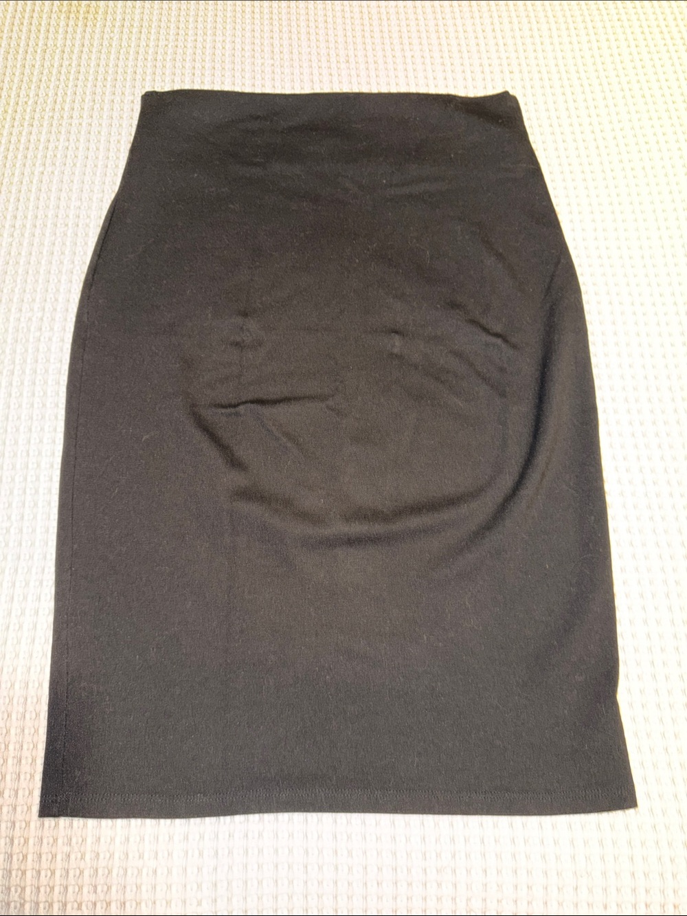 Windsor Black Stretch Pencil Skirt